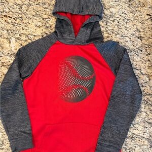 Tek Gear Red and Black Hoodie Size Medium 10-12